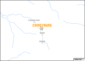 map of Chingyaung