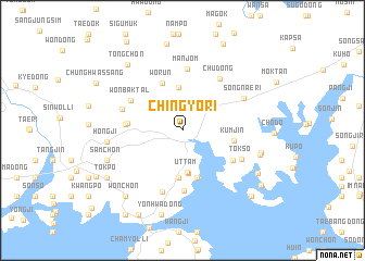 map of Chin\