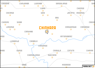 map of Chinhara