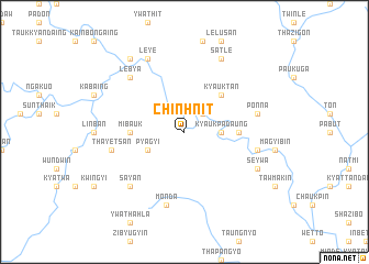 map of Chinhnit