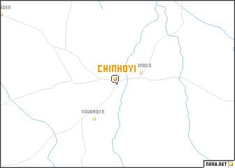 map of Chinhoyi