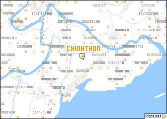 map of Chinh Thon