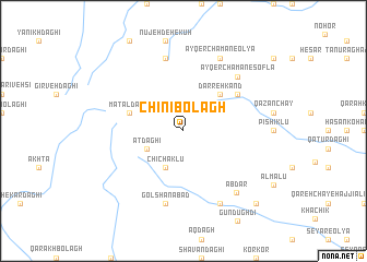 map of Chīnī Bolāgh