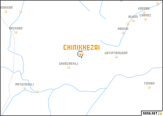 map of Chini Khezai