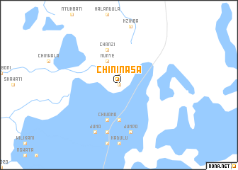 map of Chininasa