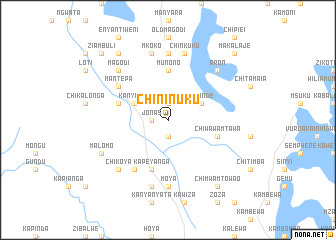 map of Chininuku