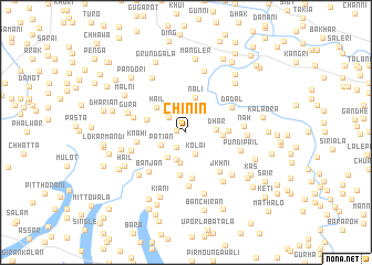 map of Chinīn