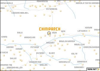 map of Chīnī Pārch