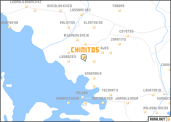 map of Chinitos