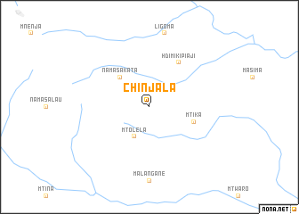 map of Chinjala