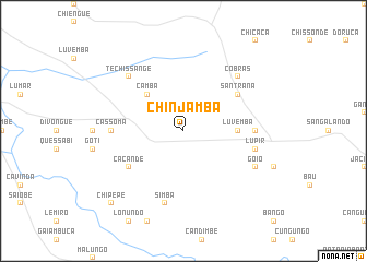 map of Chinjamba