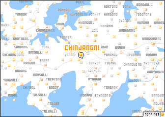 map of Chinjang-ni