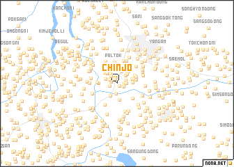 map of Chinjŏ