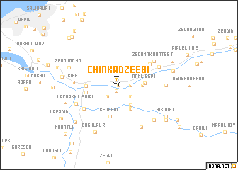 map of Chinkadzeebi