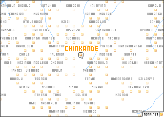 map of Chinkande