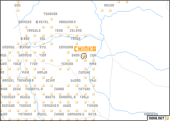 map of Chinka