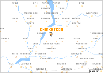 map of Chinketkon