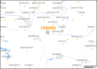 map of Chinkeu