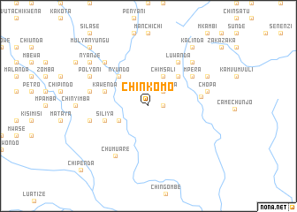 map of Chinkomo