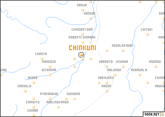 map of Chinkuni