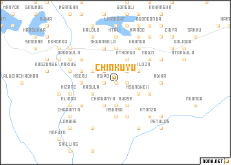 map of Chinkuyu