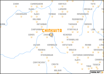 map of Chinkwita