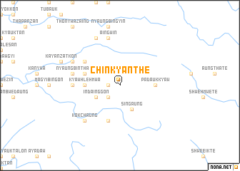 map of Chin Kyanthe