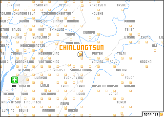 map of Chin-lung-ts\