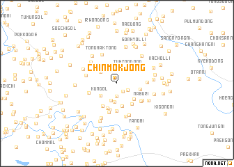 map of Chinmokjŏng