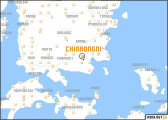 map of Chinmong-ni