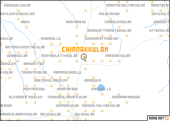 map of Chinnakkulam