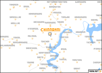 map of Chinnam-ni