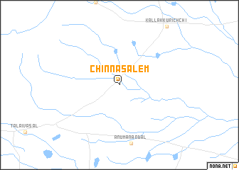 map of Chinna Salem