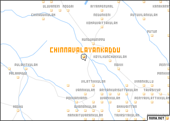 map of Chinnavalayankaddu