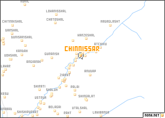 map of Chin Nissar