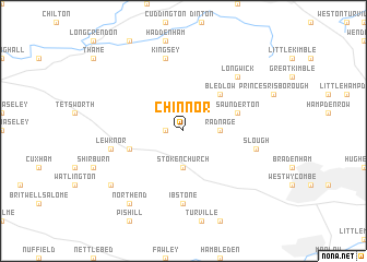 map of Chinnor