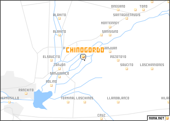 map of Chino Gordo