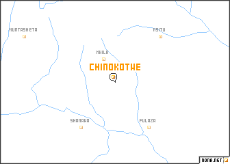 map of Chinokotwe