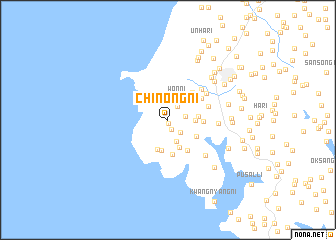 map of Chinong-ni