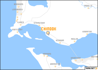 map of Chinook