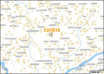 map of Chinotā