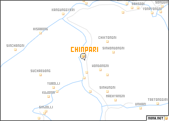 map of Chinp\