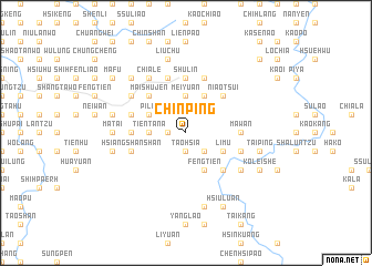 map of Chin-p\