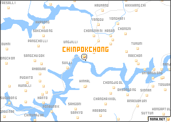 map of Chinp\