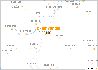 map of Chinp\