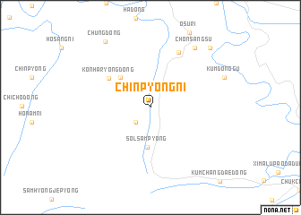 map of Chinp\