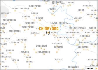 map of Chinp\