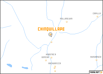 map of Chinquillape