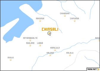 map of Chinsali