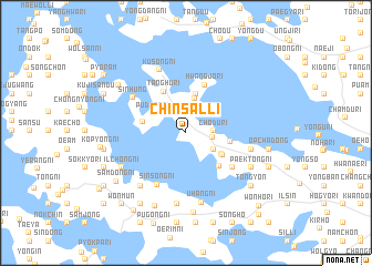 map of Chinsal-li